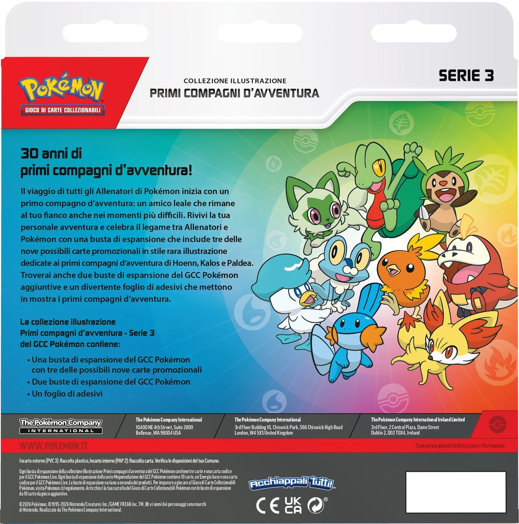 Primi compagni di avventura serie 3 POKEMON