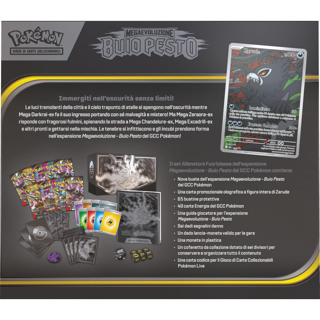 Pokémon Set Allenatore Fuoriclasse Megaevoluzione Buio Pesto