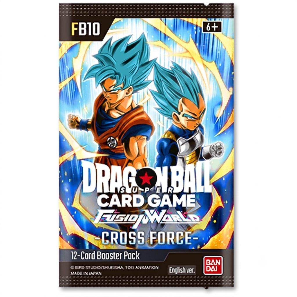 Dragon Ball Super Card Game Fusion World – Cross Force FB-10 Display 24 Buste (ENG)