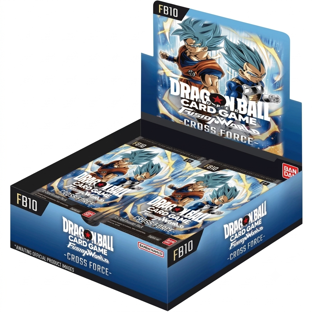 Dragon Ball Super Card Game Fusion World – Cross Force FB-10 Display 24 Buste (ENG)