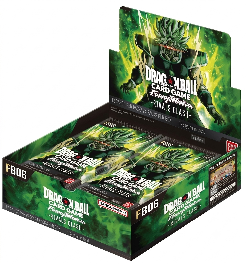 Dragon Ball Super Card Game Fusion World – Rivals Clash FB-06 Display 24 Buste