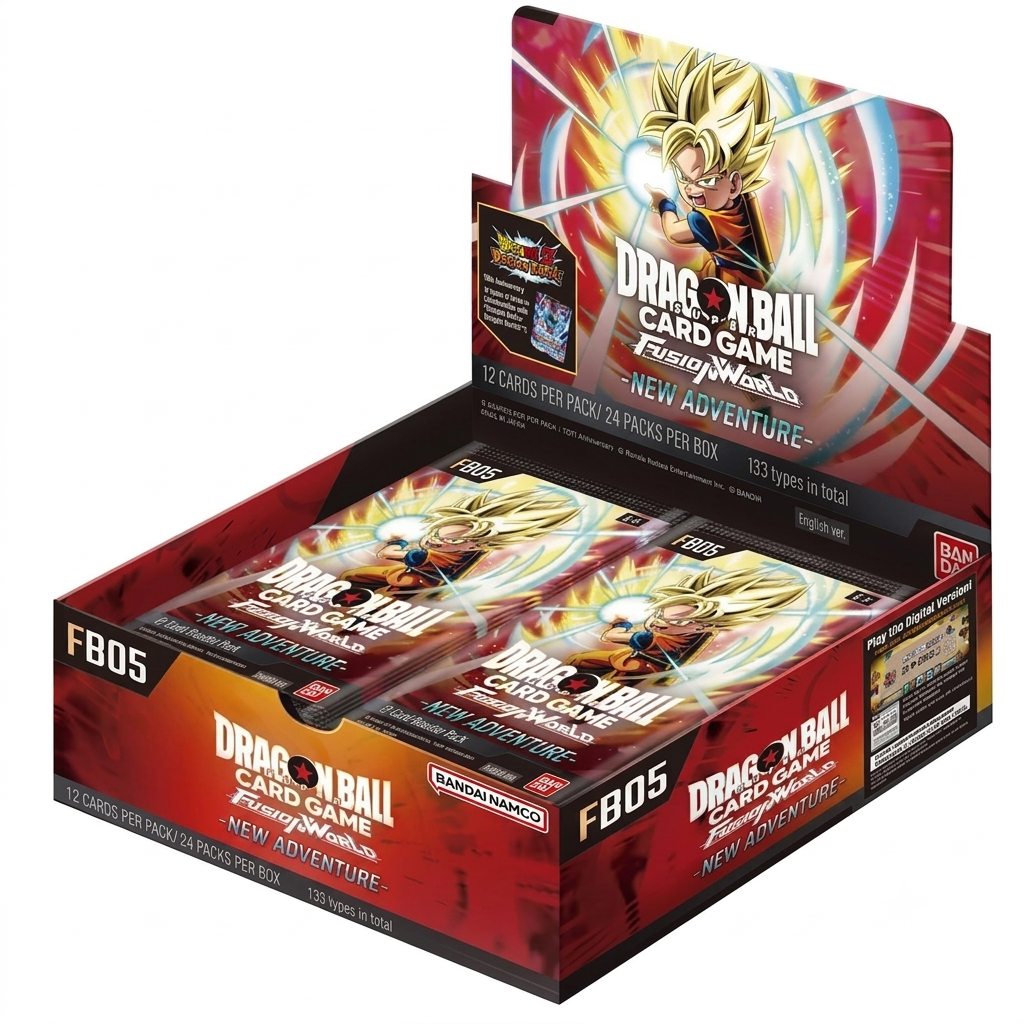 Dragon Ball box FB 05 New Adventure Eng Bandai Fusion World